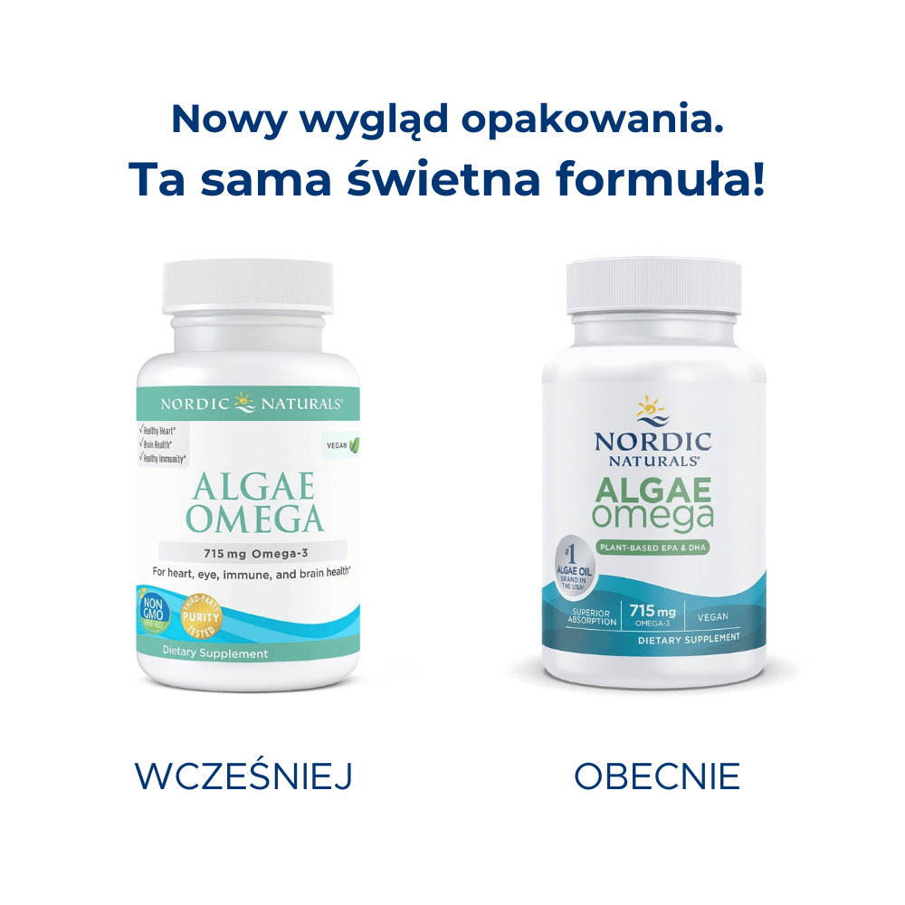 Algae Omega 120 softgels Nordic Naturals Sklep Nordic.pl