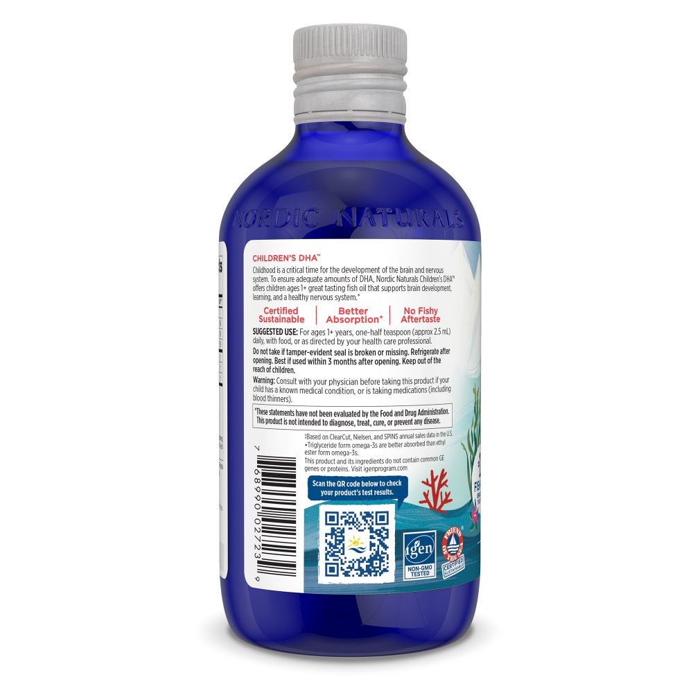 Children's DHA Liquid 237 ml Truskawka Nordic Naturals Sklep Nordic.pl