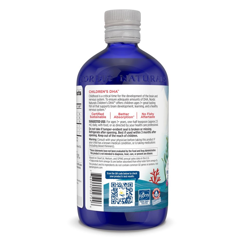 Children's DHA Liquid 473 ml Truskawka Nordic Naturals Sklep Nordic.pl