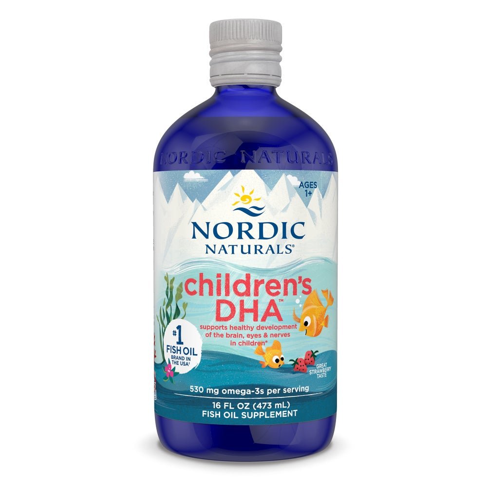 Children's DHA Liquid 473 ml Truskawka Nordic Naturals Sklep Nordic.pl