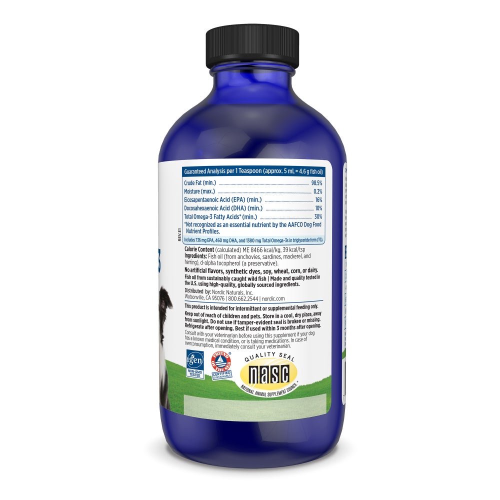 Omega - 3 Pet Liquid 237 ml Nordic Naturals Sklep Nordic.pl