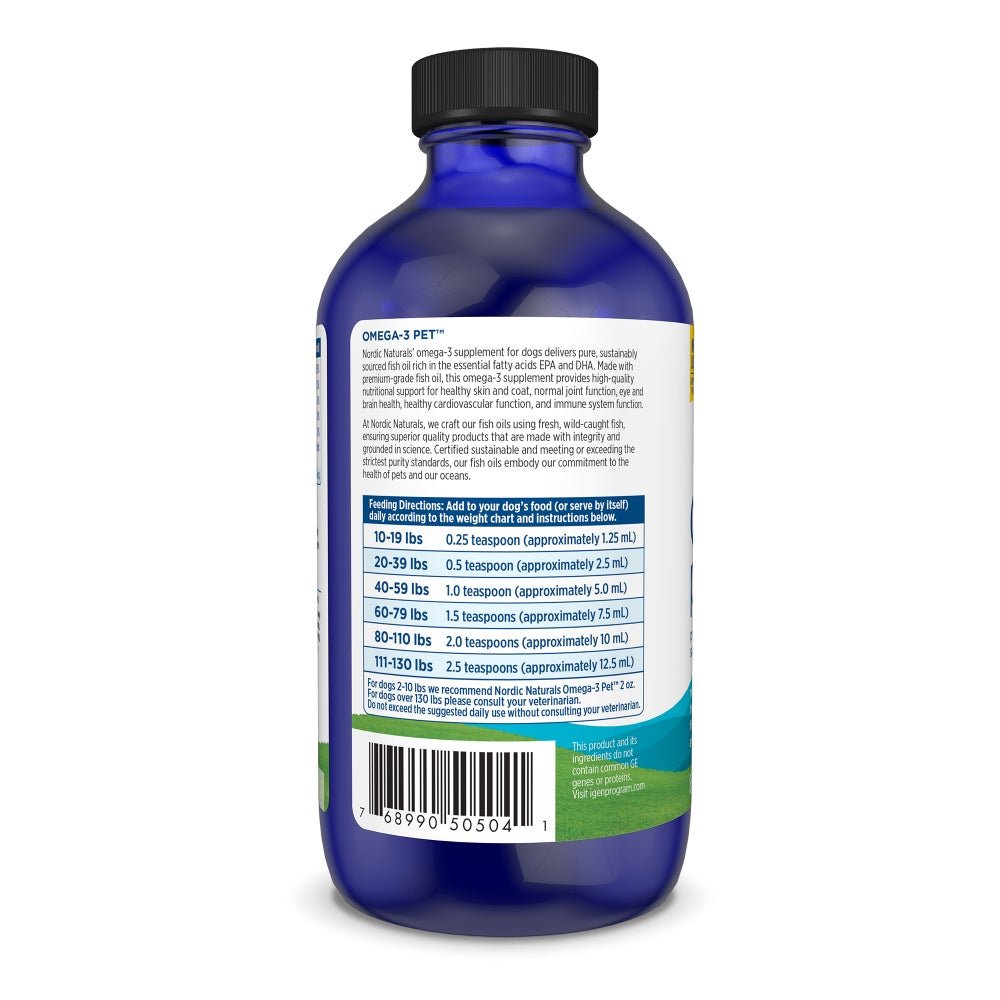 Omega - 3 Pet Liquid 237 ml Nordic Naturals Sklep Nordic.pl