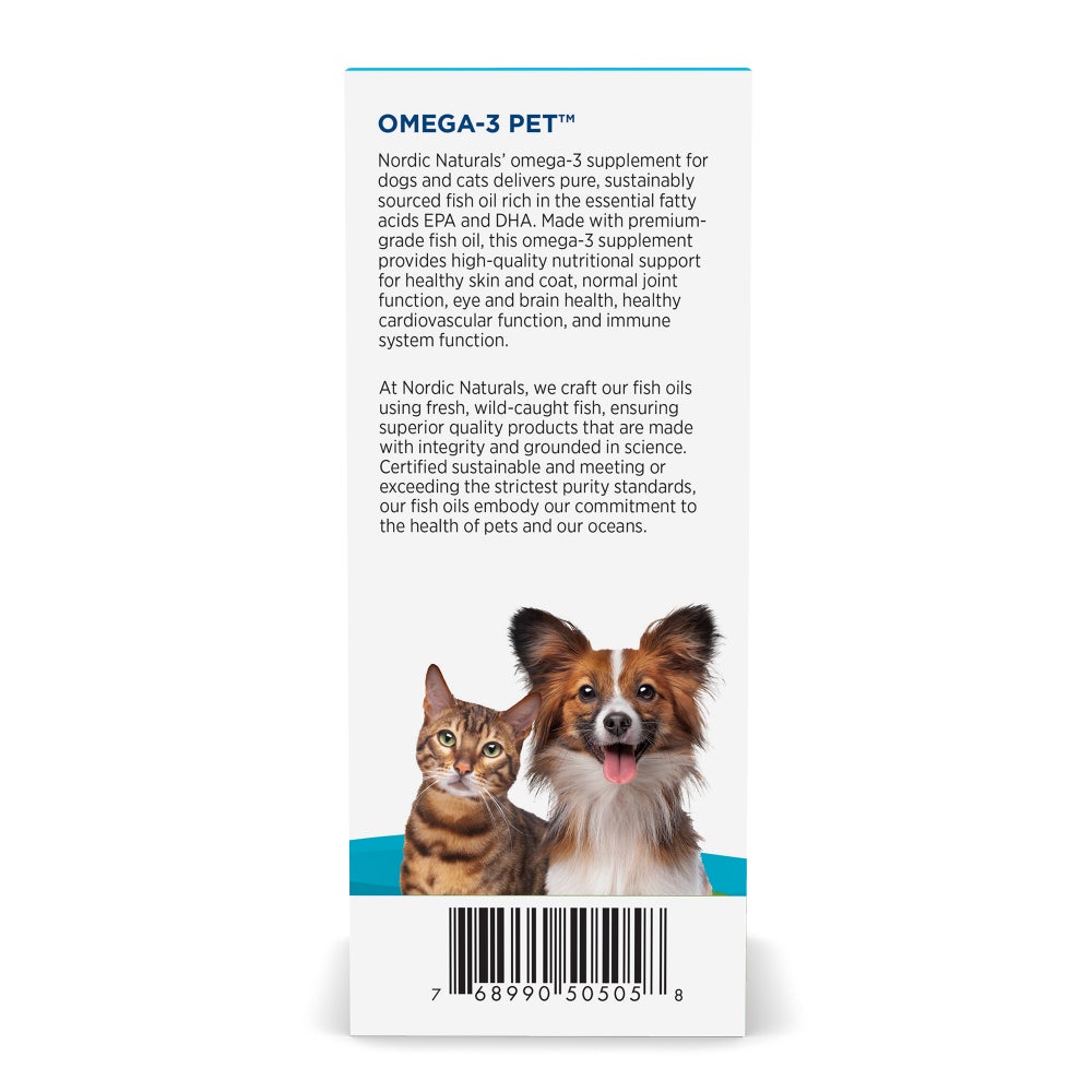 Omega - 3 Pet Liquid 60 ml Nordic Naturals Sklep Nordic.pl
