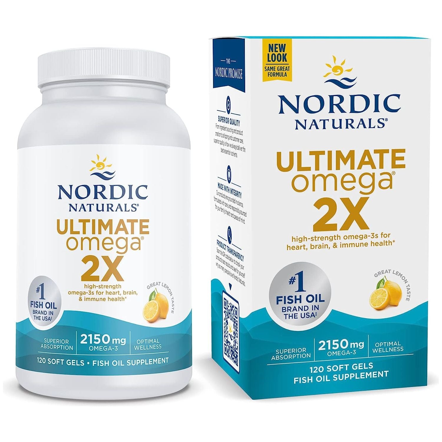 Ultimate Omega 2X 120 softgels Cytryna Nordic Naturals Sklep Nordic.pl