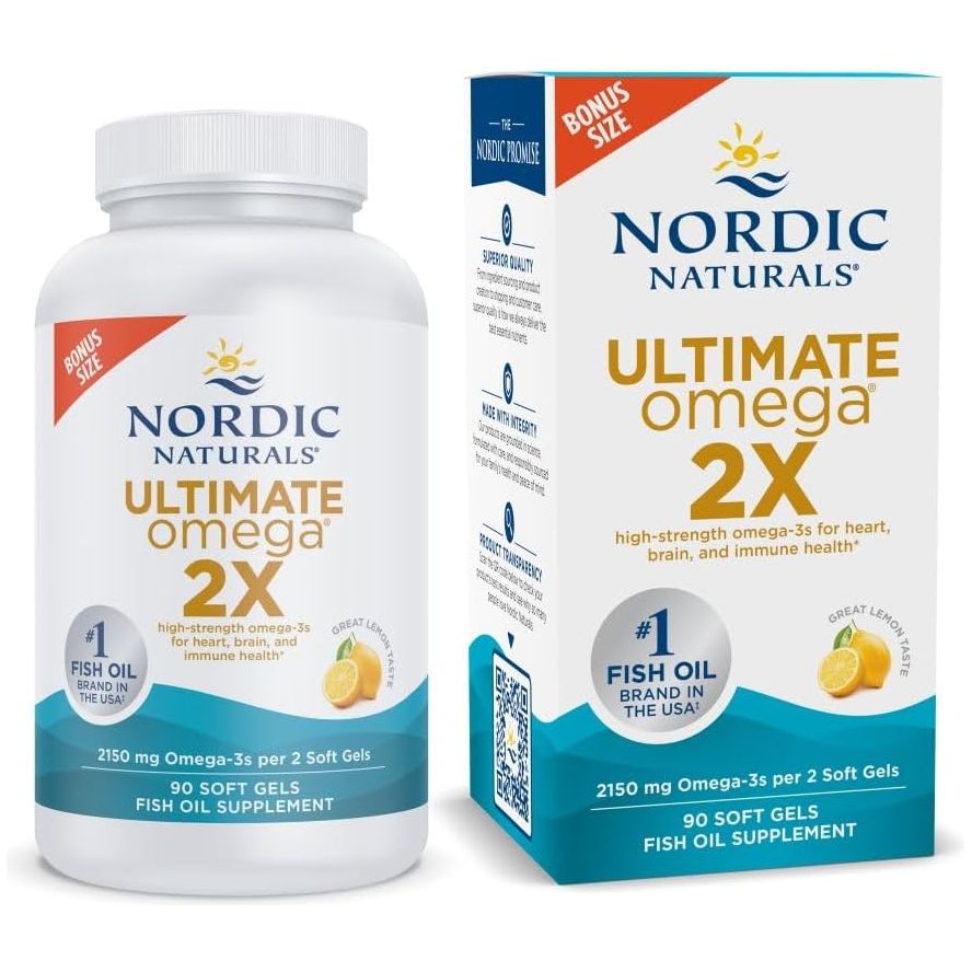 Ultimate Omega 2X 90 softgels Cytryna Nordic Naturals Sklep Nordic.pl