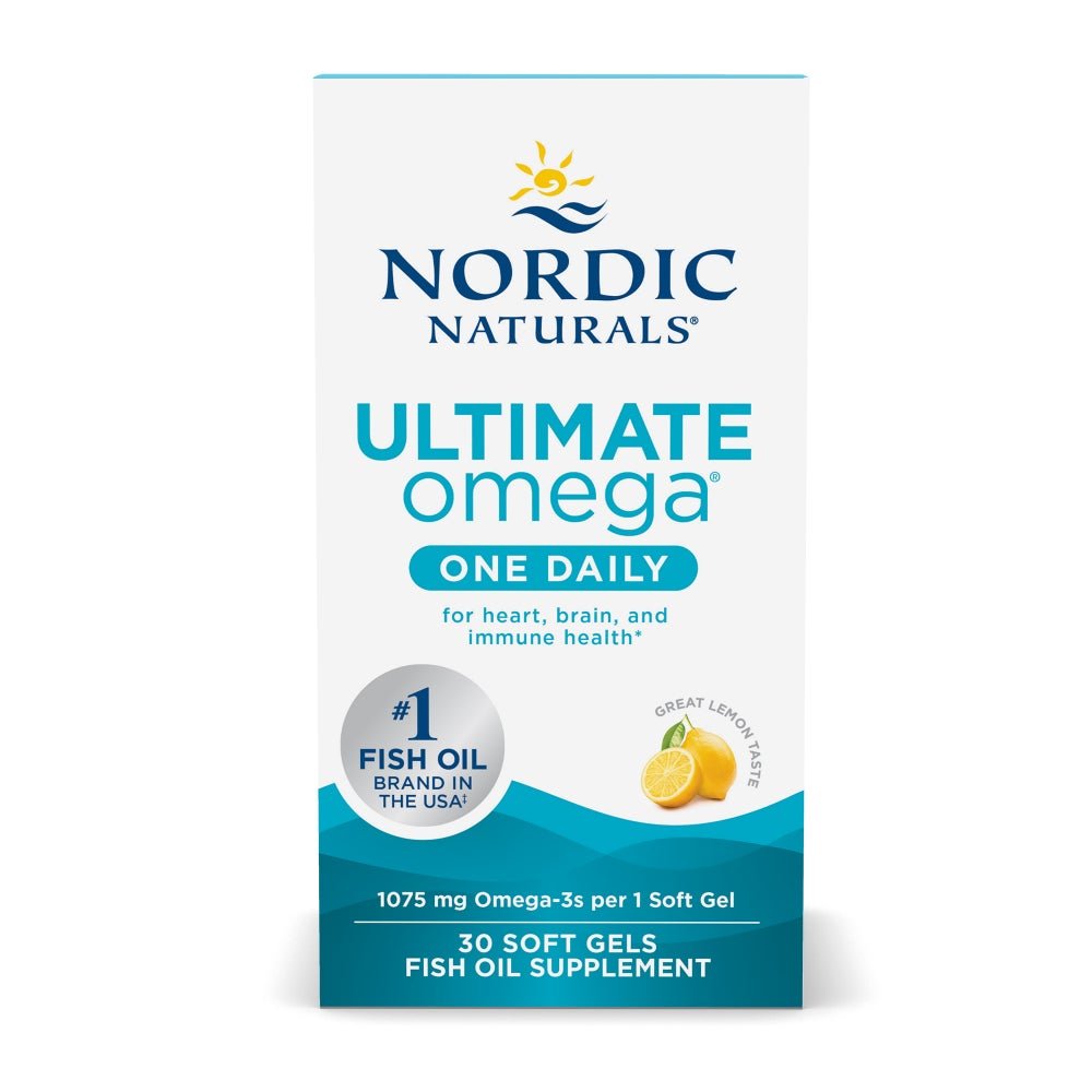Ultimate Omega One Daily 30 softgels Cytryna Nordic Naturals Sklep Nordic.pl