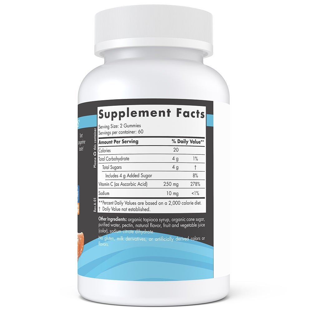 Vitamin C Gummies Sport 120 gummies Mandarynka Nordic Naturals Sklep Nordic.pl