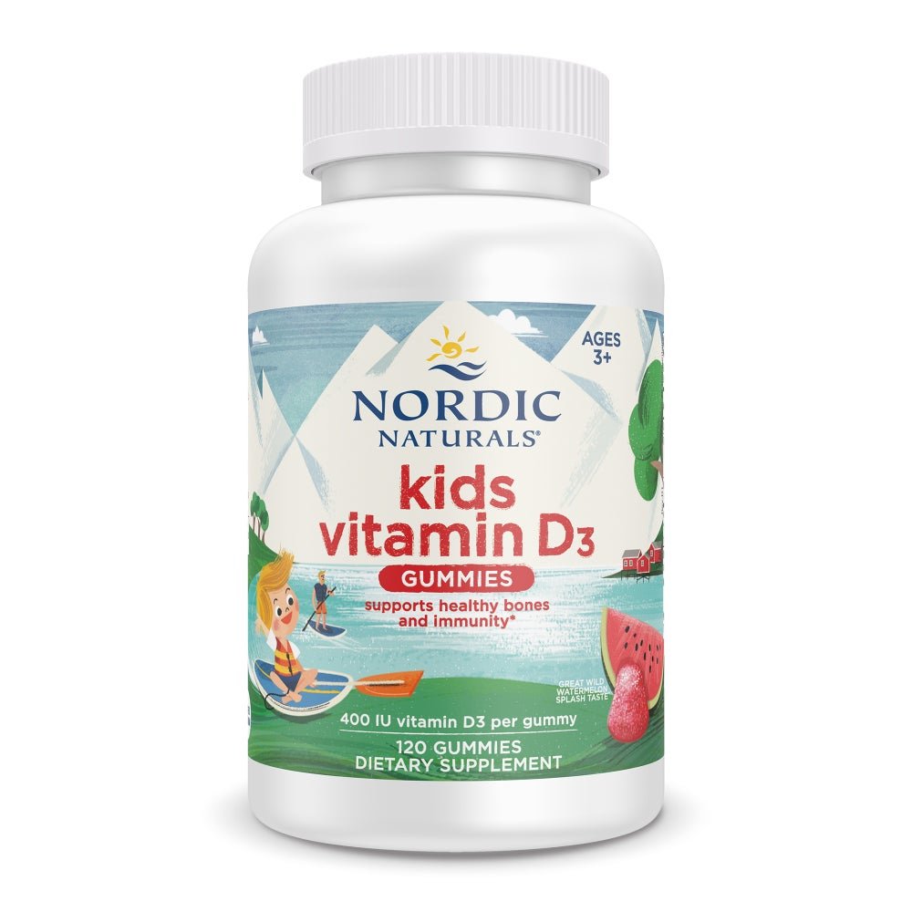 Vitamin D3 Gummies KIDS 60 gummies Arbuz Nordic Naturals Sklep Nordic.pl