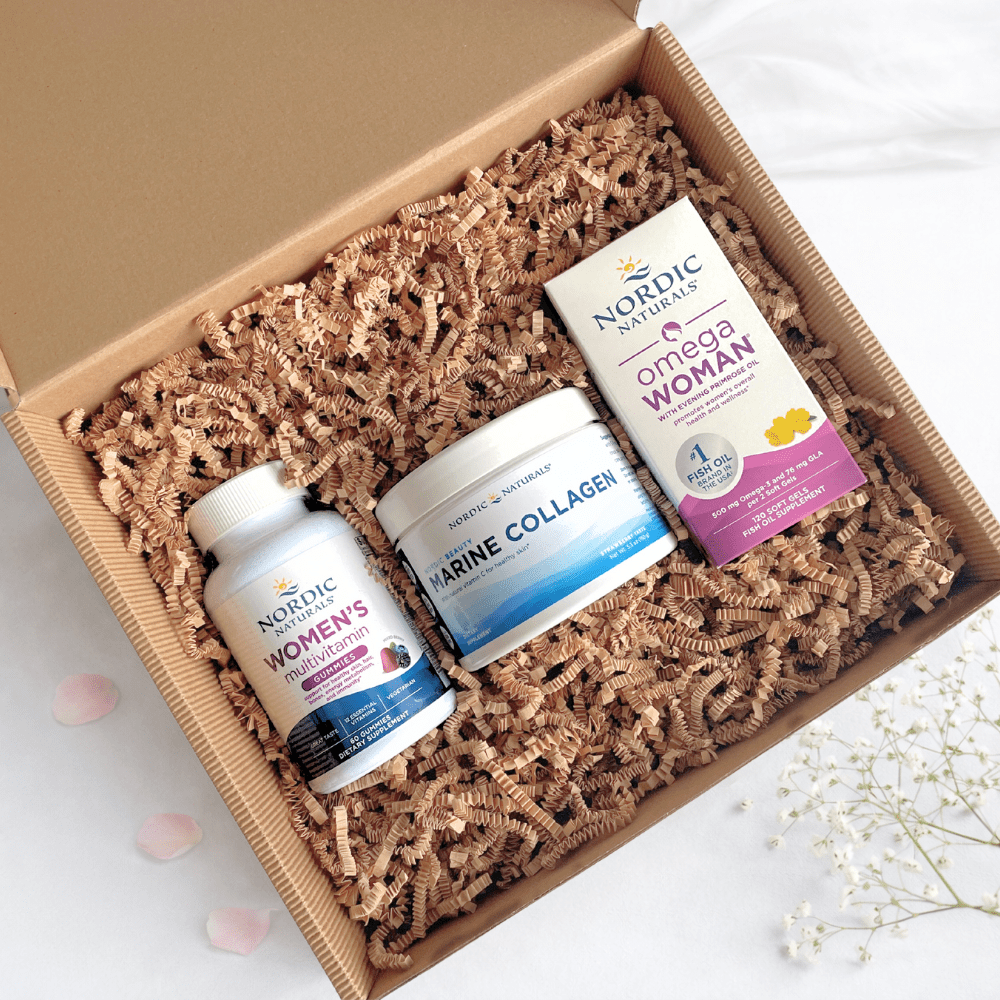 Zestaw prezentowy Her Daily Glow Nordic Naturals Sklep Nordic.pl