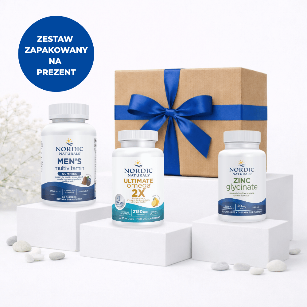 Zestaw prezentowy Men's Power Nordic Naturals Sklep Nordic.pl