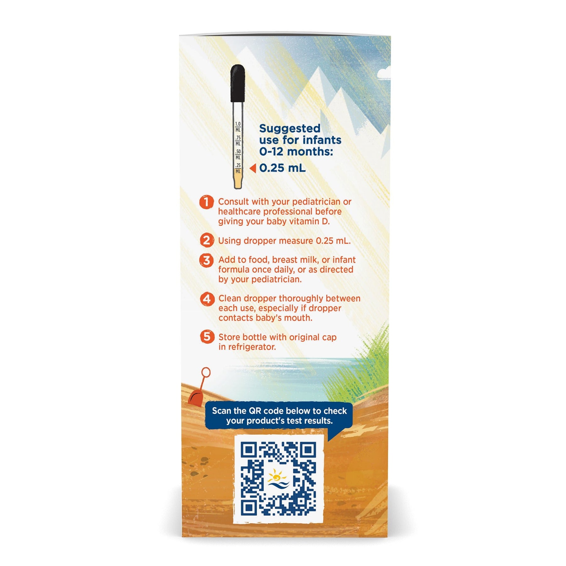 Baby's Vitamin D3 22.5 ml Nordic Naturals Sklep Nordic.pl