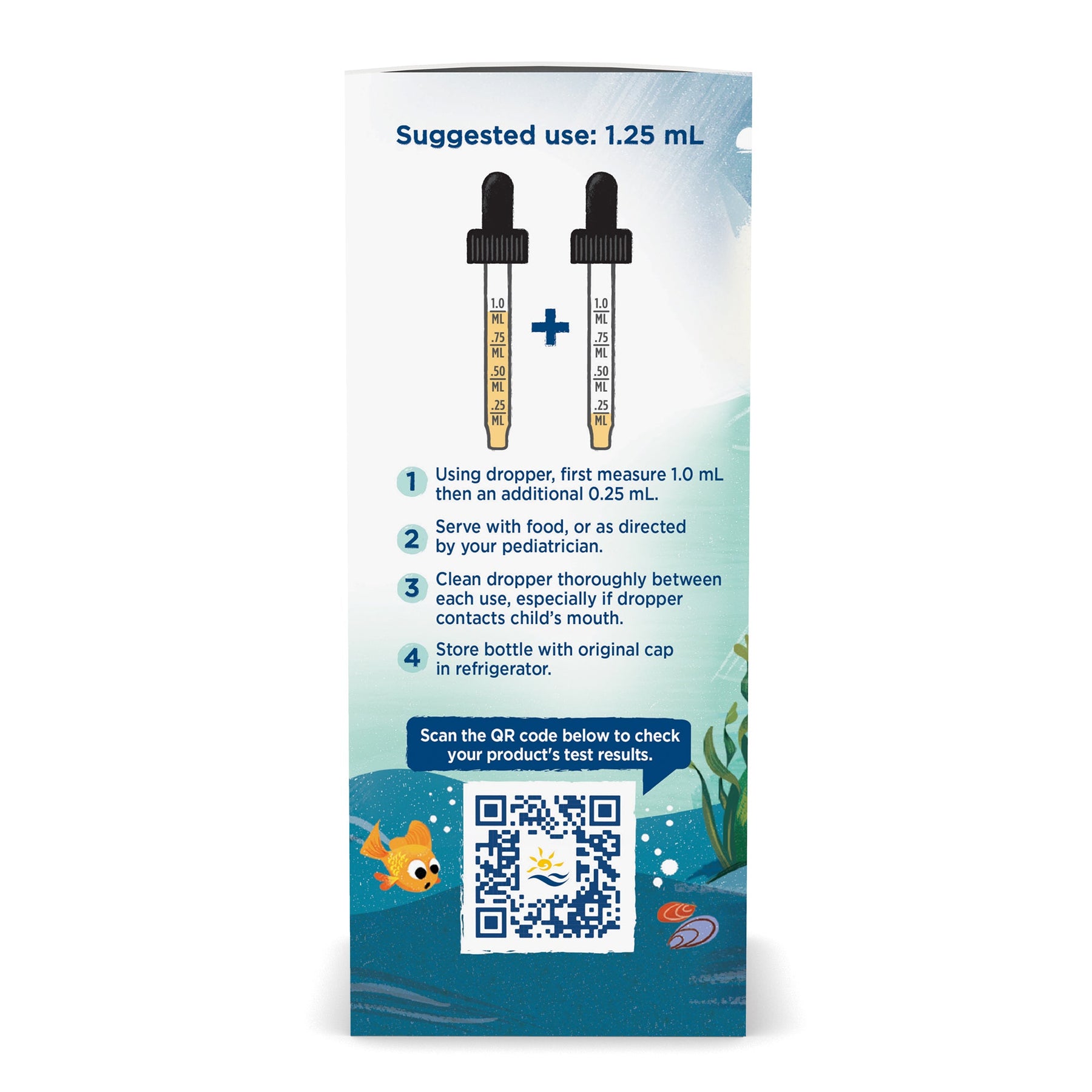 Children's DHA Xtra Liquid 60 ml Jagoda Nordic Naturals Sklep Nordic.pl