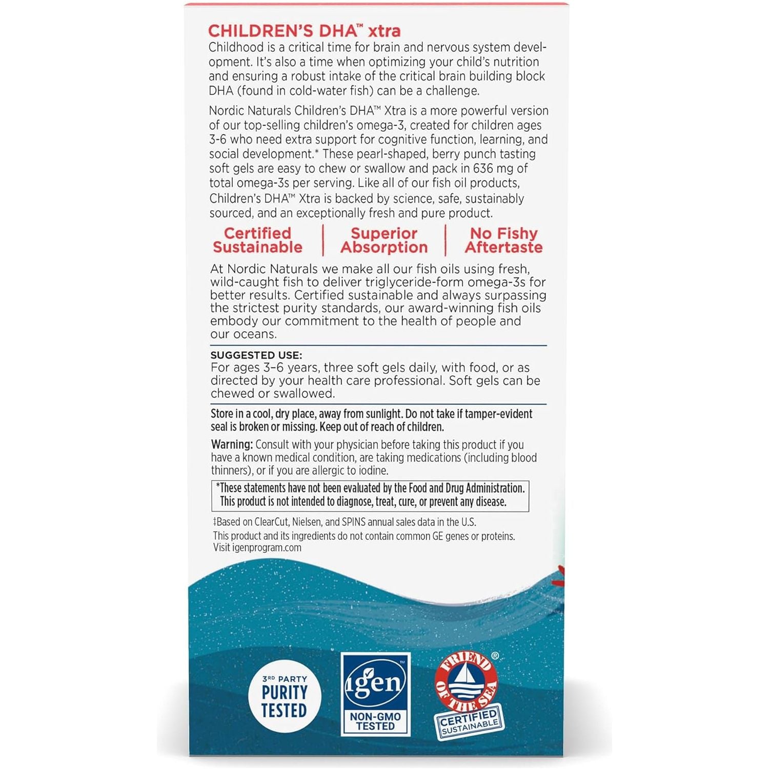 Children's DHA Xtra Softgels 90 softgels Jagoda Nordic Naturals Sklep Nordic.pl