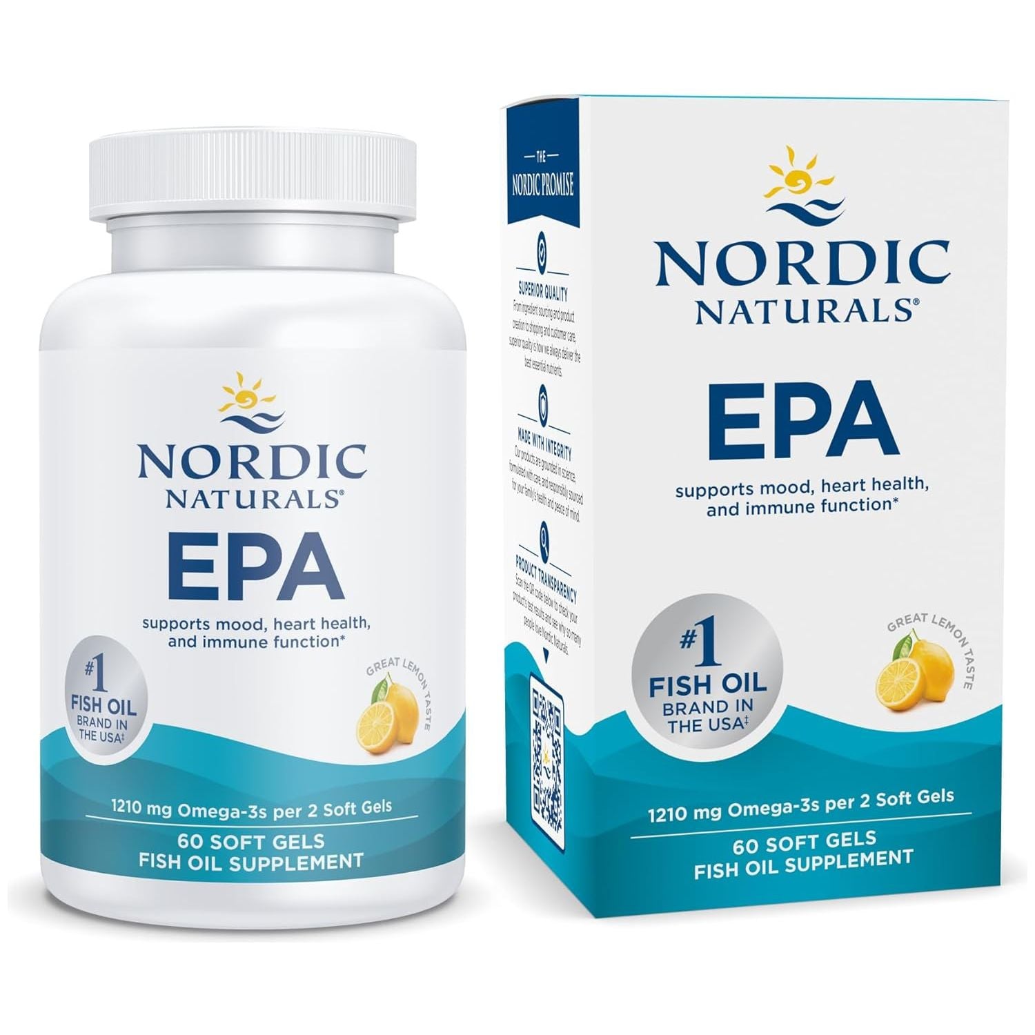 EPA 60 softgels Cytryna Nordic Naturals Sklep Nordic.pl