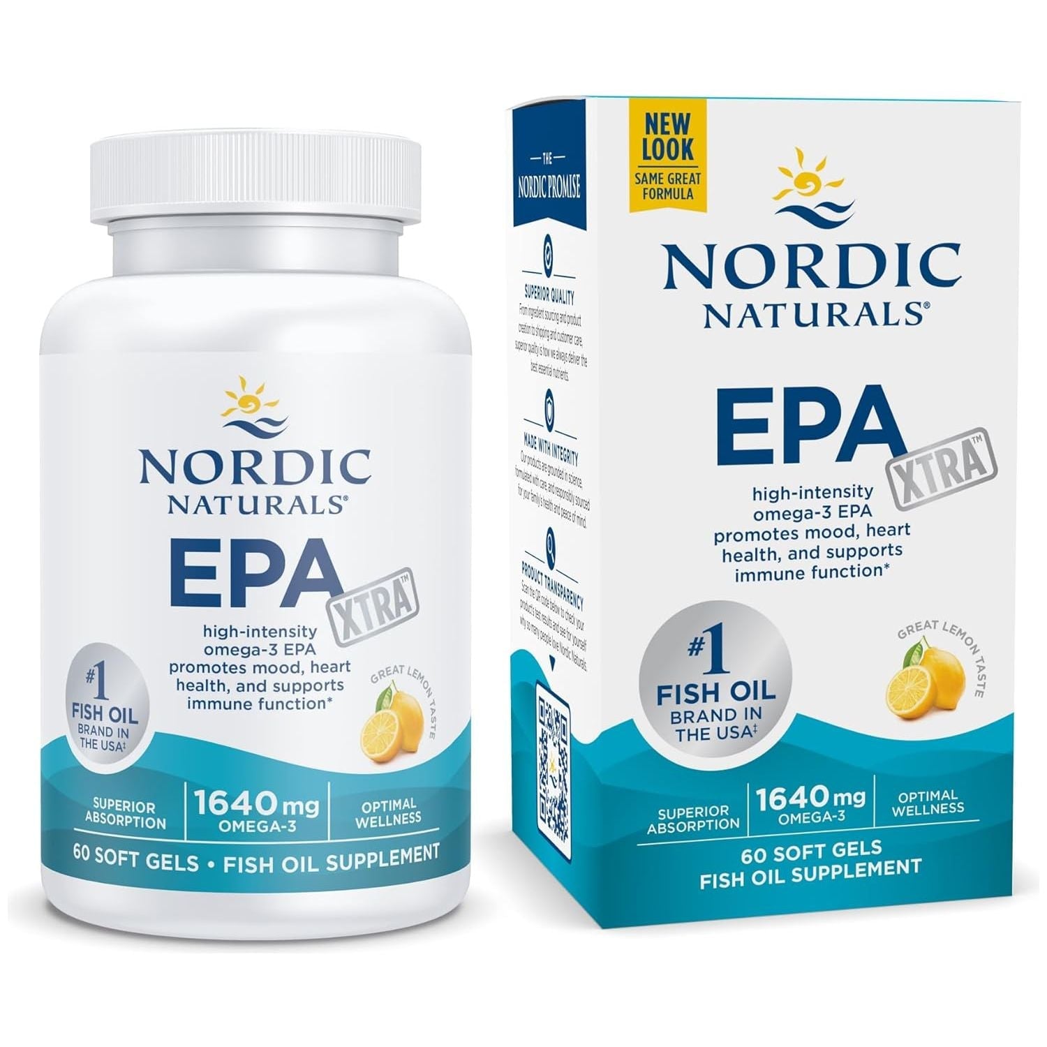 EPA Xtra 60 softgels Cytryna Nordic Naturals Sklep Nordic.pl