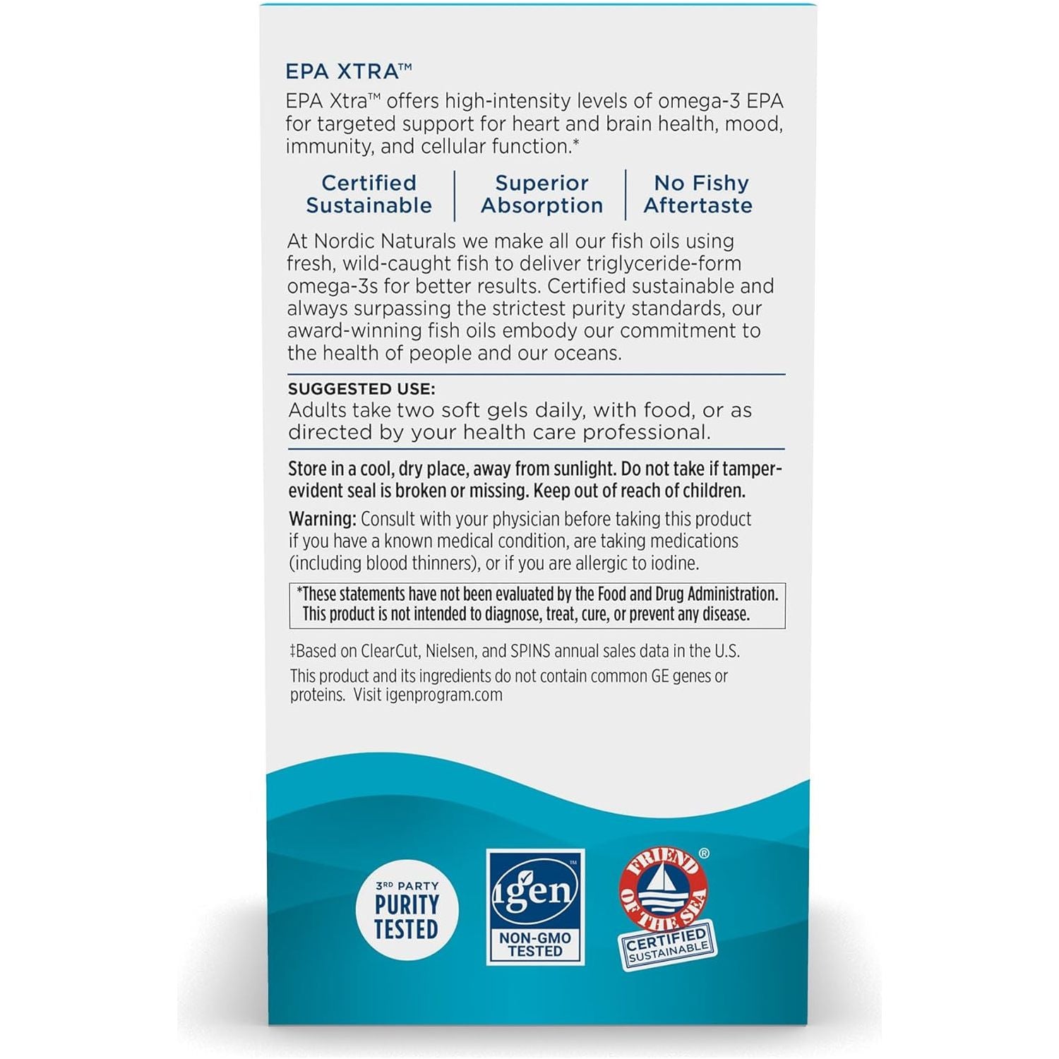 EPA Xtra 60 softgels Cytryna Nordic Naturals Sklep Nordic.pl