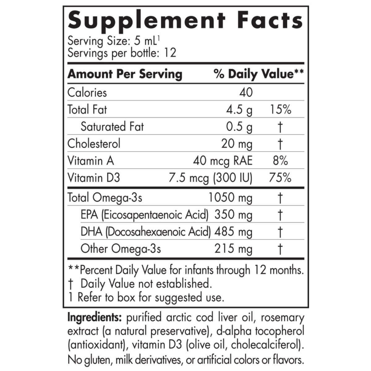 Baby's DHA 60 ml Nordic Naturals Sklep Nordic.pl