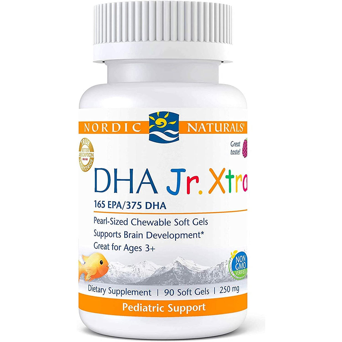 DHA Junior Xtra 90 softgels Berry Nordic Naturals Sklep Nordic.pl