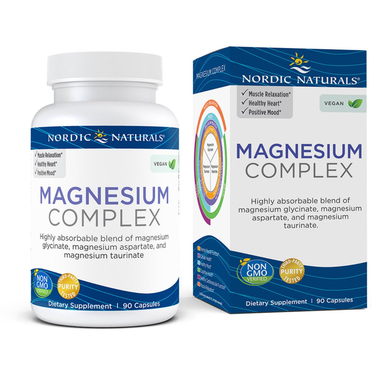 Nordic Naturals Magnesium Complex (3 Formy Magnezu) - Sklep Nordic.pl