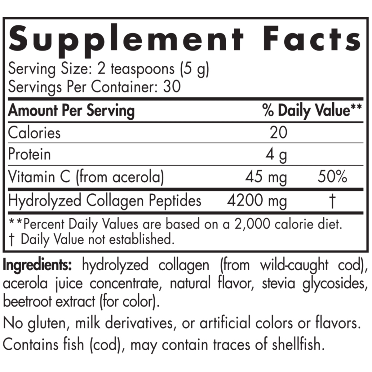 Marine Collagen 150 g Truskawka Nordic Naturals Sklep Nordic.pl