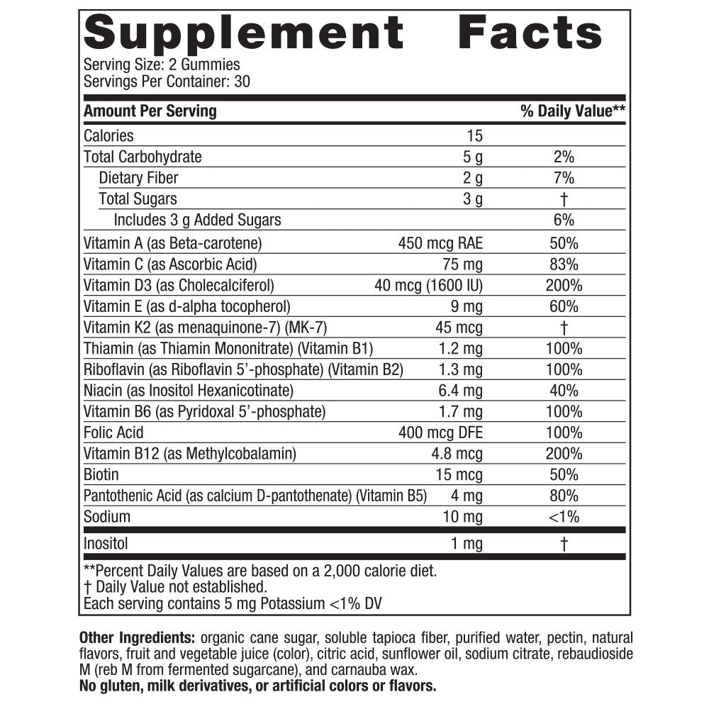 Men's Multivitamin Gummies 60 gummies Owoce leśne Nordic Naturals Sklep Nordic.pl