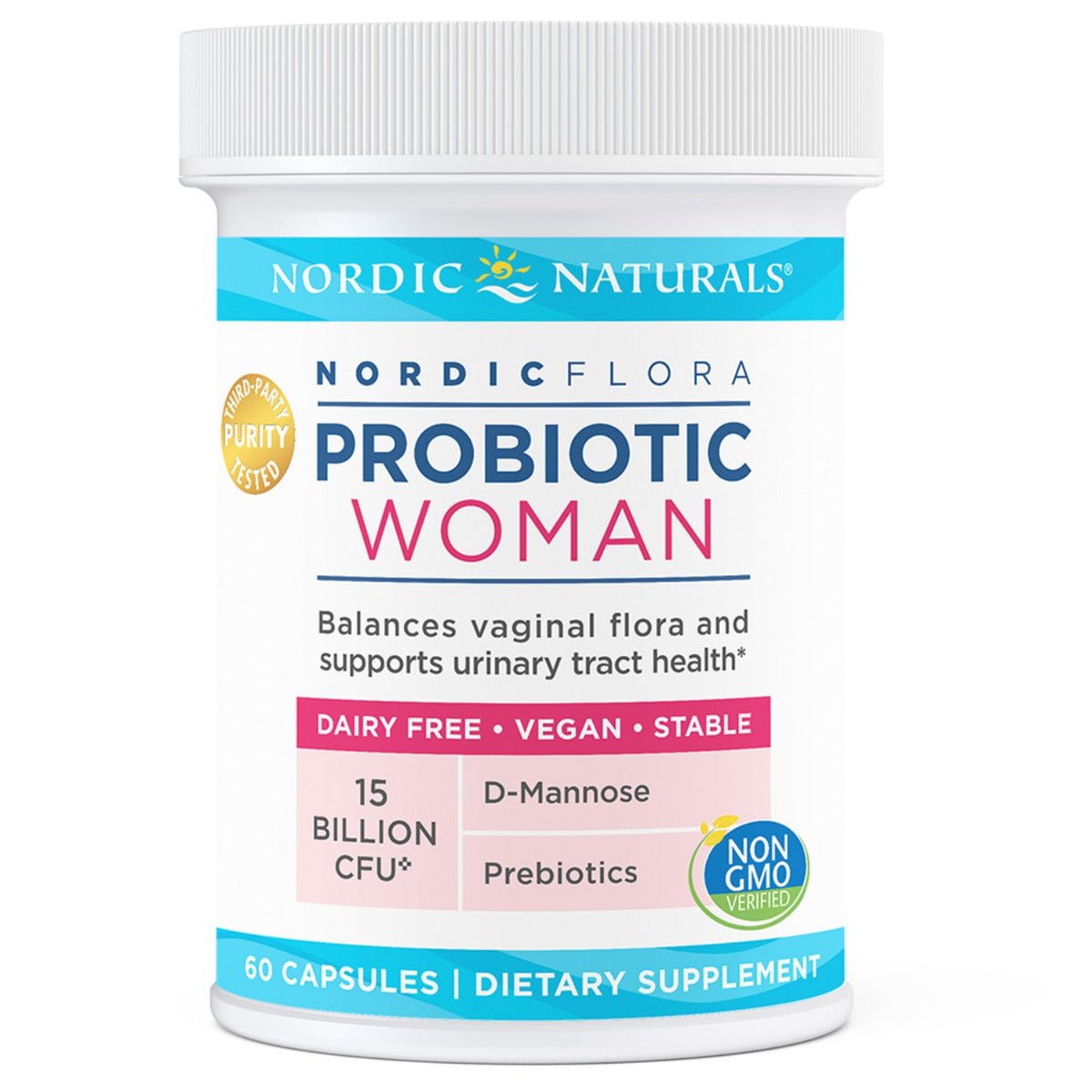 Nordic Flora Probiotic Woman 60 caps Nordic Naturals Sklep Nordic.pl