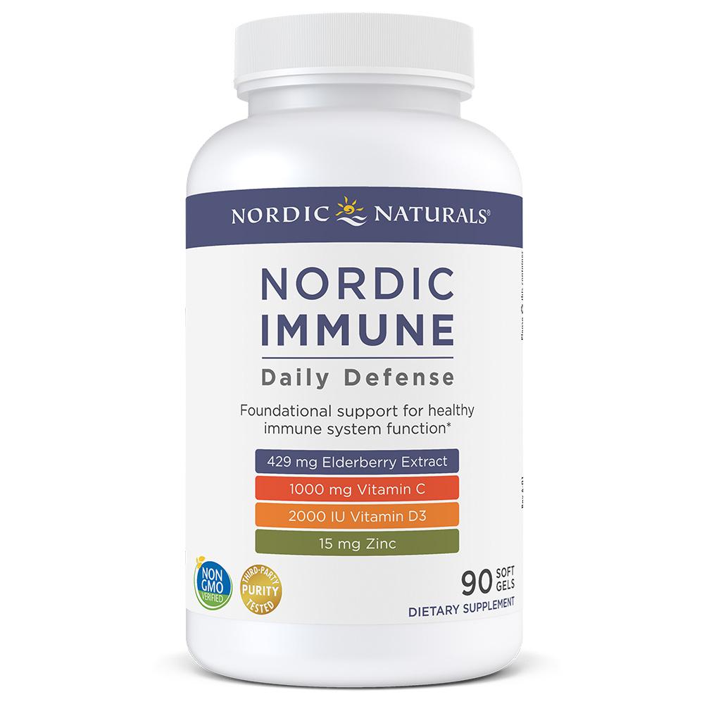 Nordic Immune Daily Defense 90 softgels Cytryna Nordic Naturals Sklep Nordic.pl