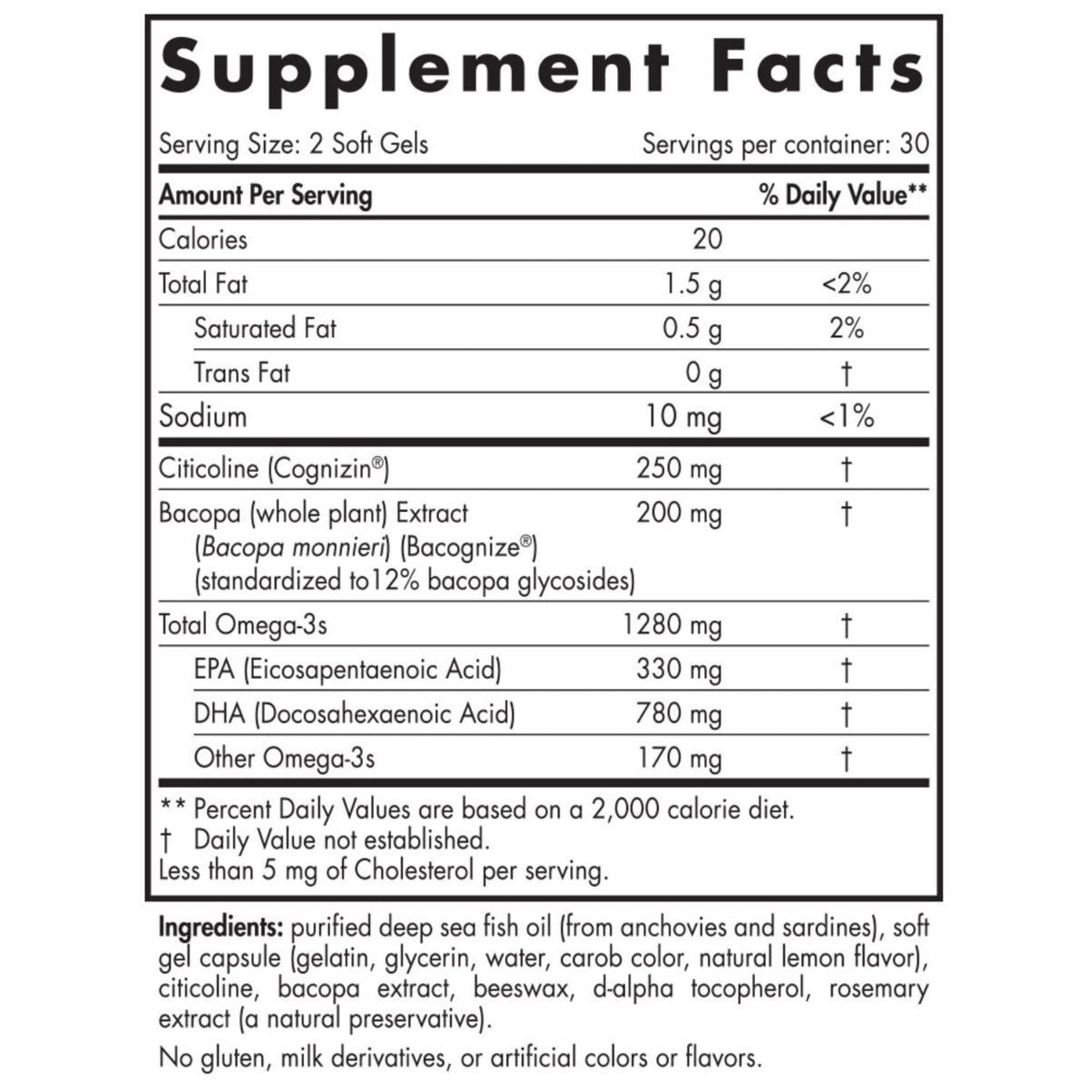 Omega Focus 60 softgels Cytryna Nordic Naturals Sklep Nordic.pl