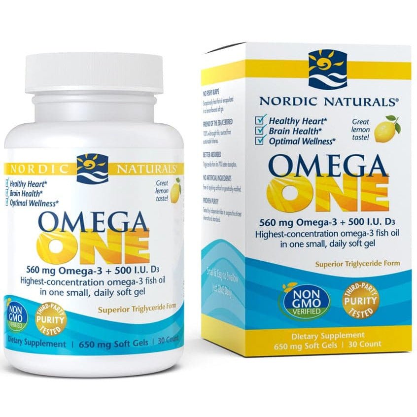 Omega ONE 30 softgels Lemon Nordic Naturals Sklep Nordic.pl