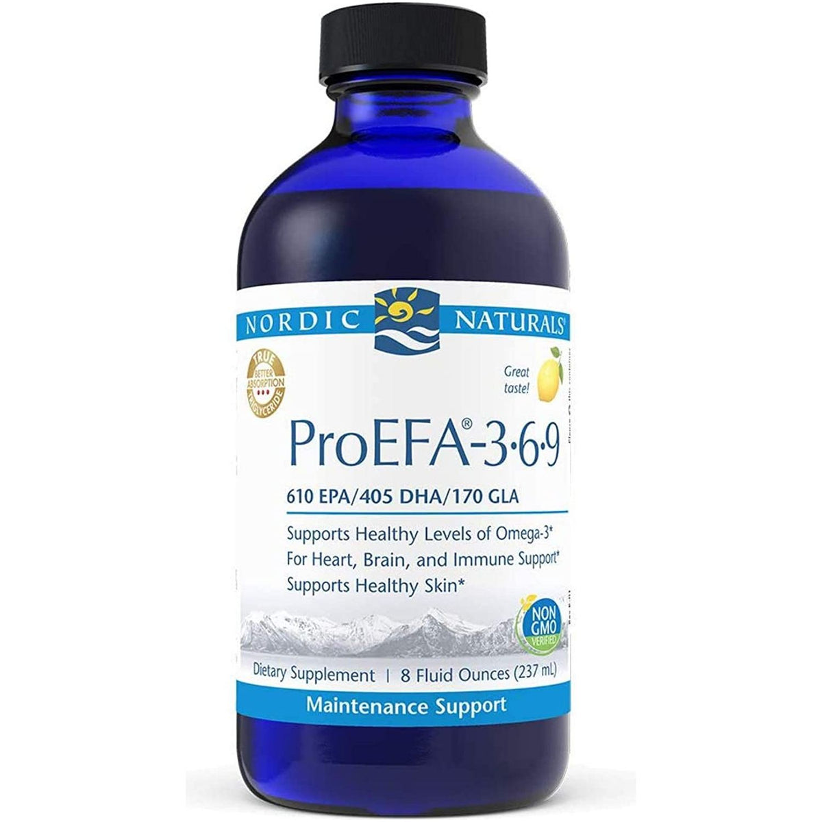 ProEFA-3.6.9 Liquid 237 ml Lemon Nordic Naturals Sklep Nordic.pl