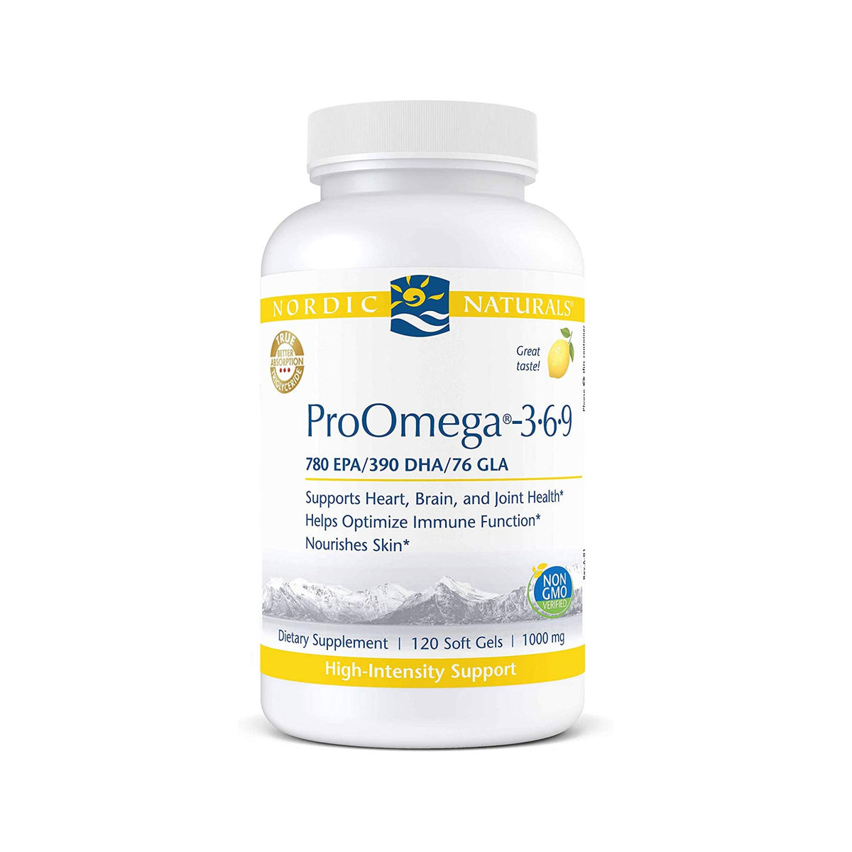 ProOmega-3-6-9 120 softgels Lemon Nordic Naturals Sklep Nordic.pl