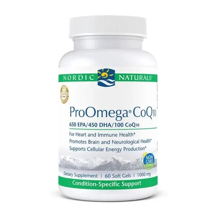 ProOmega CoQ10 120 softgels Nordic Naturals Sklep Nordic.pl