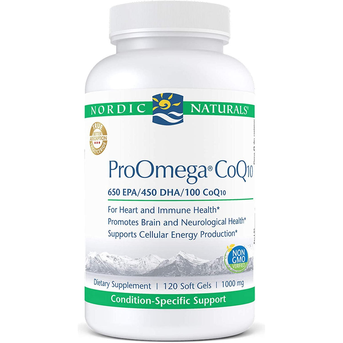 ProOmega CoQ10 120 softgels Nordic Naturals Sklep Nordic.pl