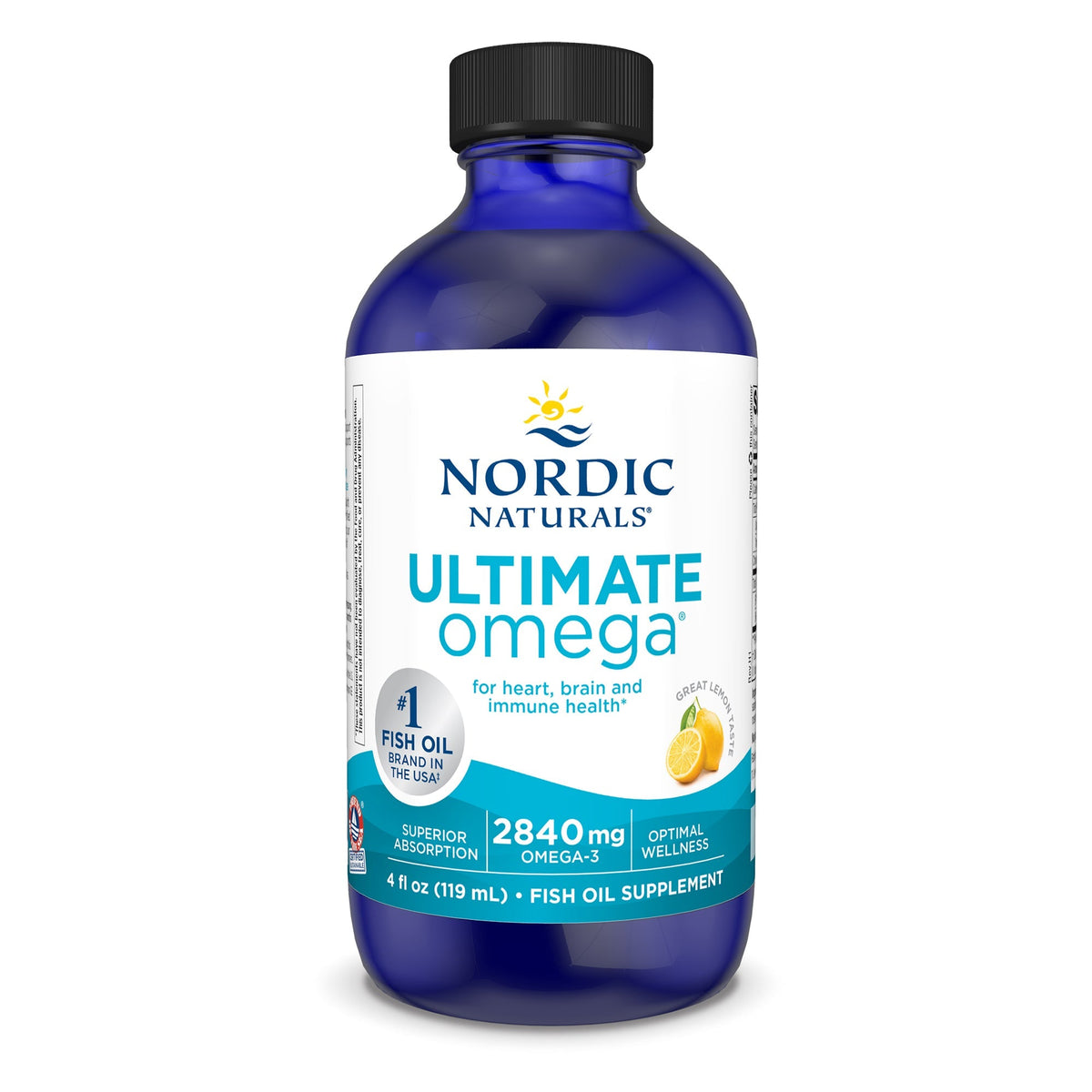 Ultimate Omega Liquid 119 ml Cytryna Nordic Naturals Sklep Nordic.pl