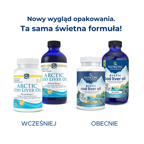 Arctic Cod Liver Oil Liquid 237 ml Bezsmakowy Nordic Naturals Sklep Nordic.pl