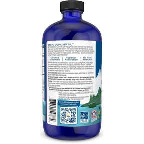 Arctic Cod Liver Oil Liquid 473 ml Pomarańcza Nordic Naturals Sklep Nordic.pl