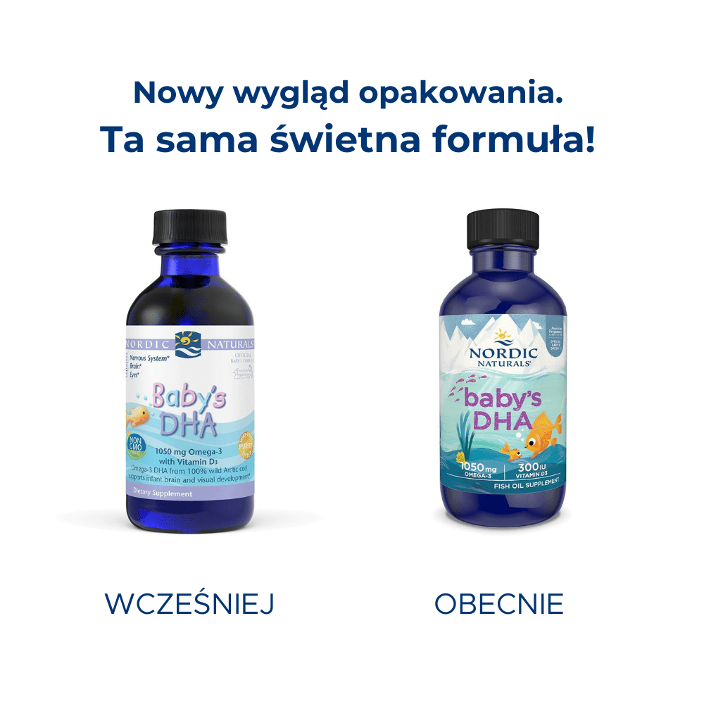 Baby's DHA 60 ml Nordic Naturals Sklep Nordic.pl