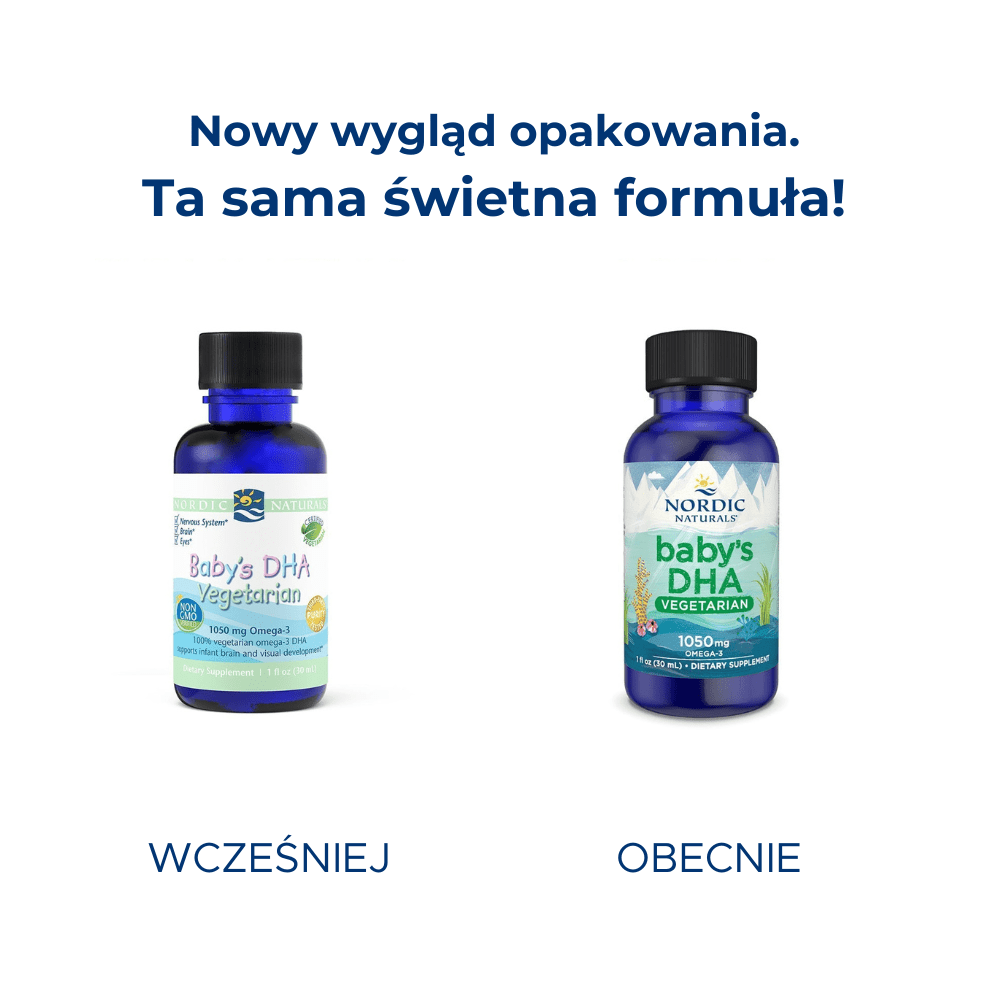 Baby's DHA Vegetarian 30 ml Nordic Naturals Sklep Nordic.pl