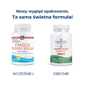 Blood Sugar Support 60 softgels Cytryna Nordic Naturals Sklep Nordic.pl