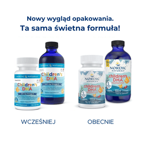 Children's DHA Liquid 119 ml Truskawka Nordic Naturals Sklep Nordic.pl