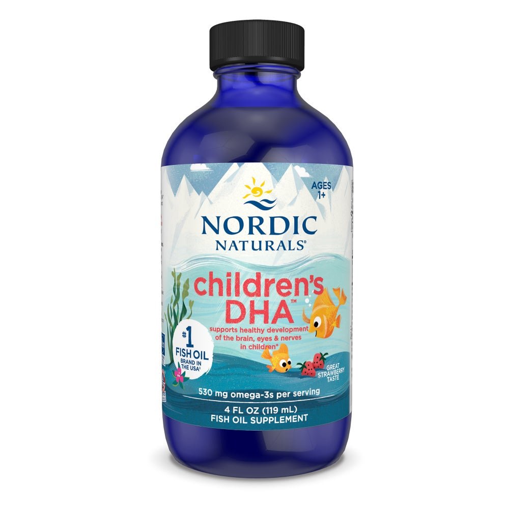 Children's DHA Liquid 119 ml Truskawka Nordic Naturals Sklep Nordic.pl