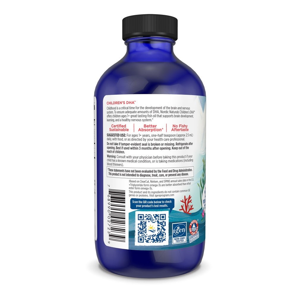 Children's DHA Liquid 237 ml Truskawka Nordic Naturals Sklep Nordic.pl