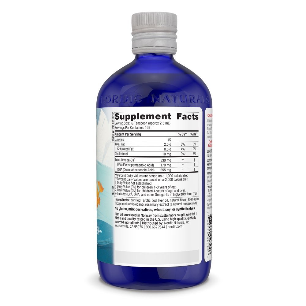 Children's DHA Liquid 473 ml Truskawka Nordic Naturals Sklep Nordic.pl