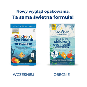 Children's Eye Health Gummies 30 gummies Lemoniada truskawkowa Nordic Naturals Sklep Nordic.pl