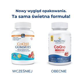 CoQ10 Gummies 60 gummies Truskawka Nordic Naturals Sklep Nordic.pl