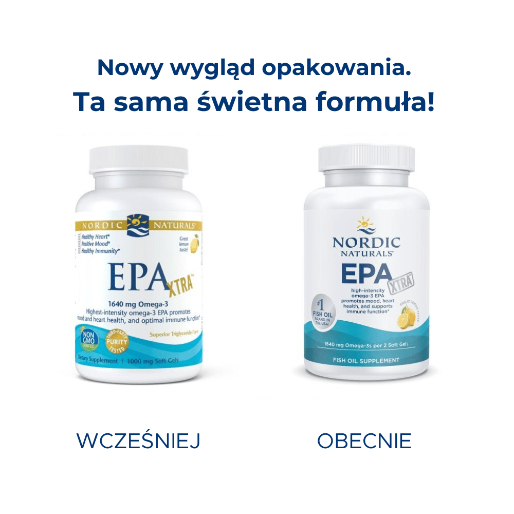 EPA Xtra 60 softgels Cytryna Nordic Naturals Sklep Nordic.pl