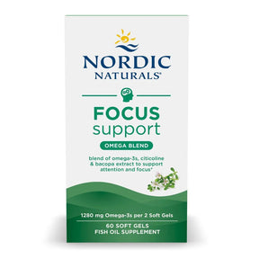 Focus Support 60 softgels Cytryna Nordic Naturals Sklep Nordic.pl