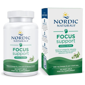 Focus Support 60 softgels Cytryna Nordic Naturals Sklep Nordic.pl