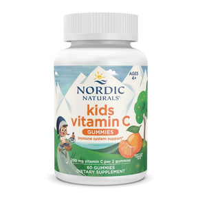 Kids Vitamin C Gummies 60 gummies Mandarynka Nordic Naturals Sklep Nordic.pl