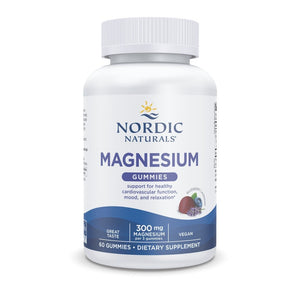 Magnesium Gummies 60 gummies Jagodowo lawendowy Nordic Naturals Sklep Nordic.pl